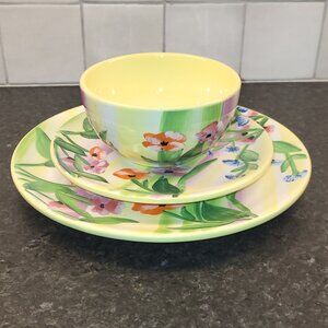 Gabriella by Nanette Vacher for Ambiance Collections, 2 plates/bowl